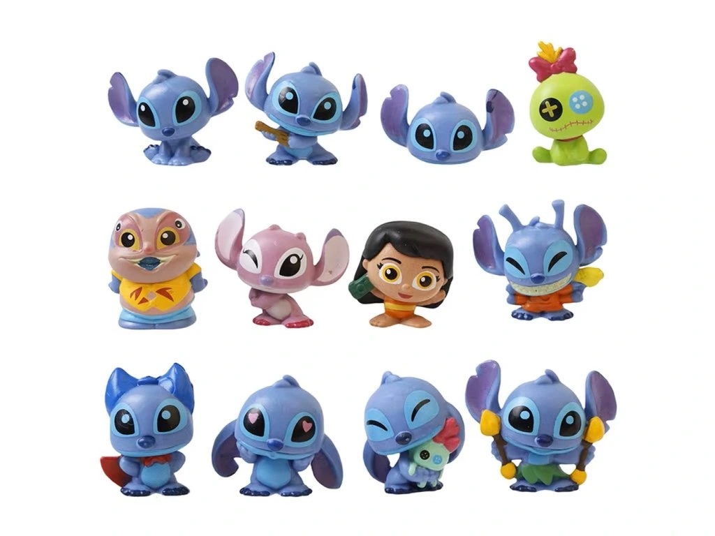 Postavičky - mini figurky Lilo & Stitch (12 ks)
